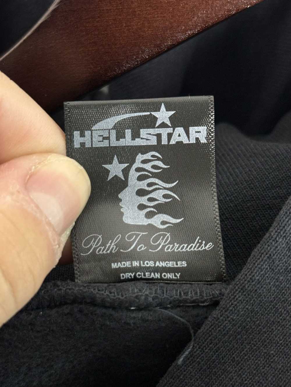 HELLSTAR Hellstar Studios Basic Logo Hoodie Vinta… - image 5