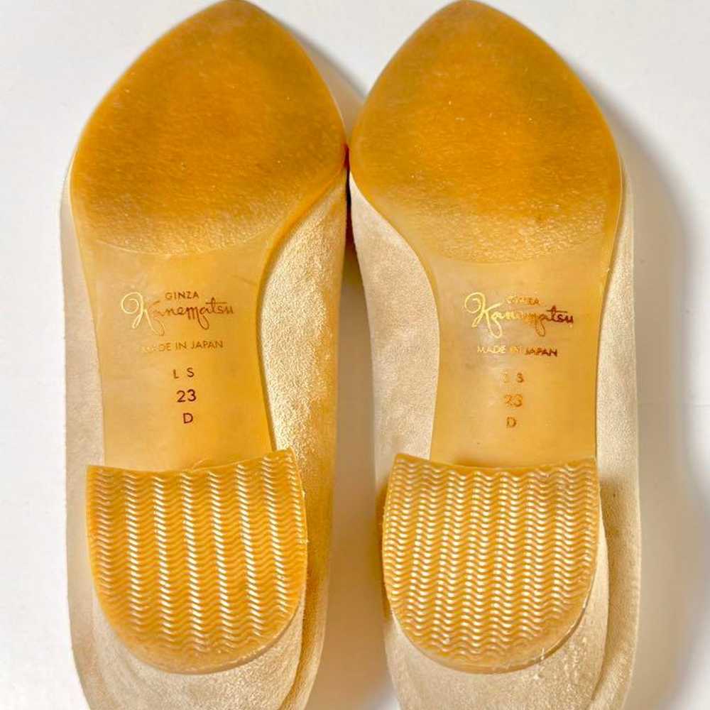 【Excellent Condition】Ginza Kanematsu Suede Pumps … - image 7