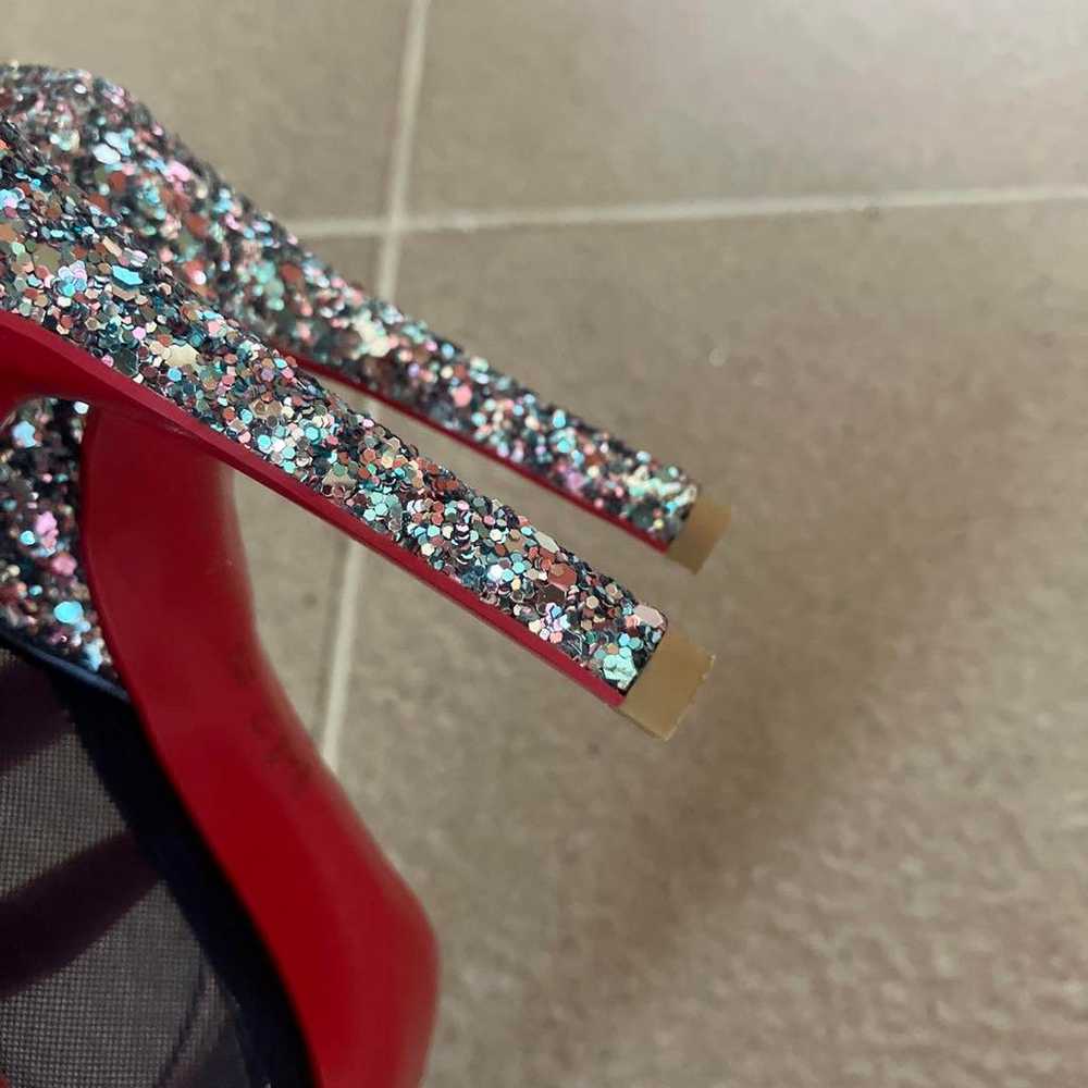 Diana Glitter Pumps - image 5