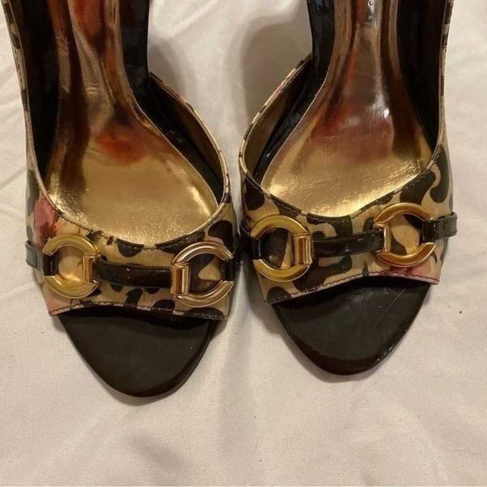 Carlos Santana size 6.5 Roulette open toe leopard… - image 4