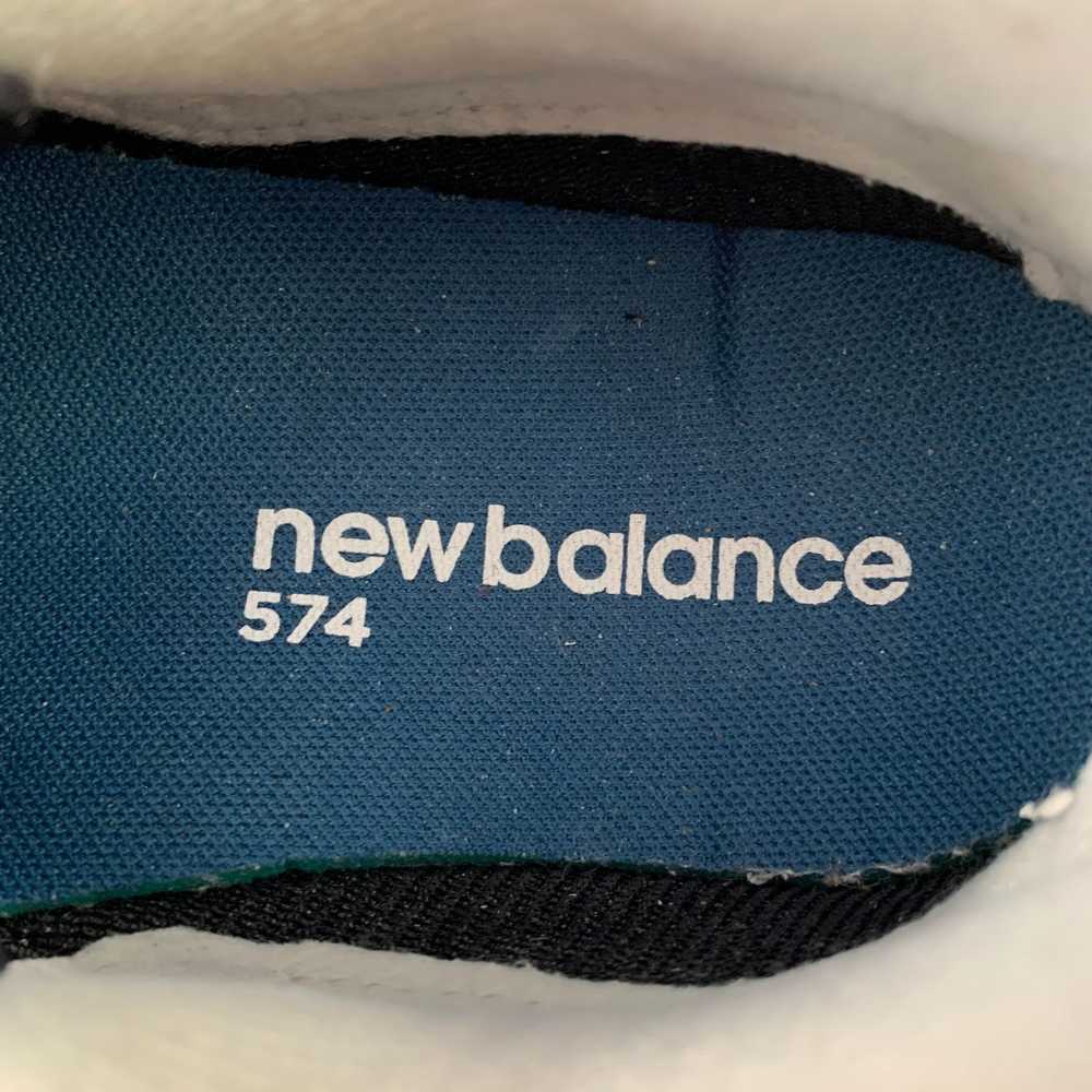 New Balance Classic 574 Black Grey Mesh Suede Sne… - image 7