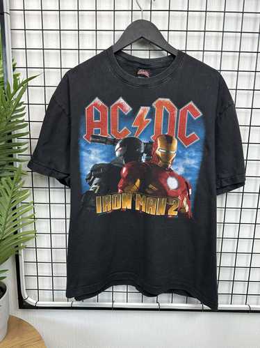 Ac/Dc × Marvel Comics × Vintage Vintage AC/DC Iron