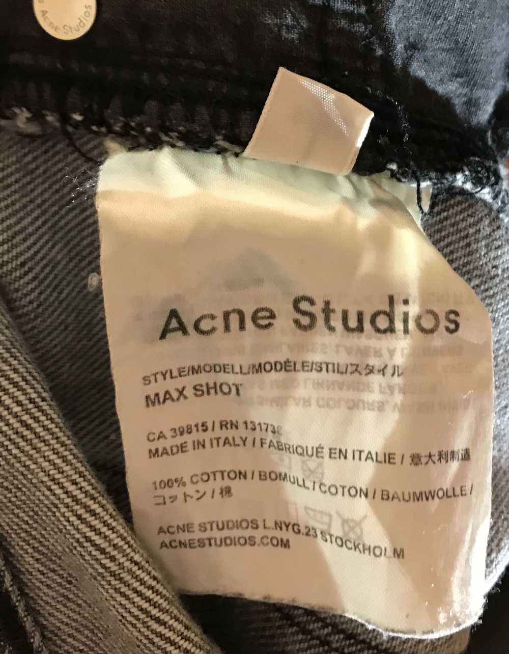 Acne Studios Acne Studios 32/32 Max Shot Jeans - image 9