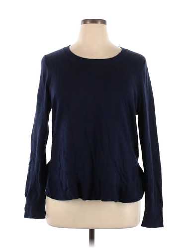 Gap Women Blue Long Sleeve Top XL