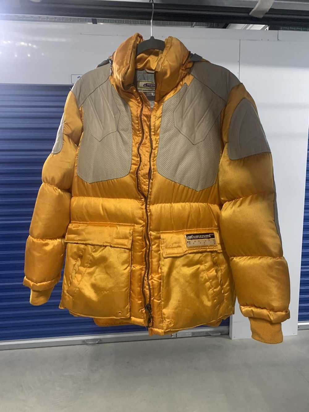 Diesel Down puffer jacket with hoodie - image 1