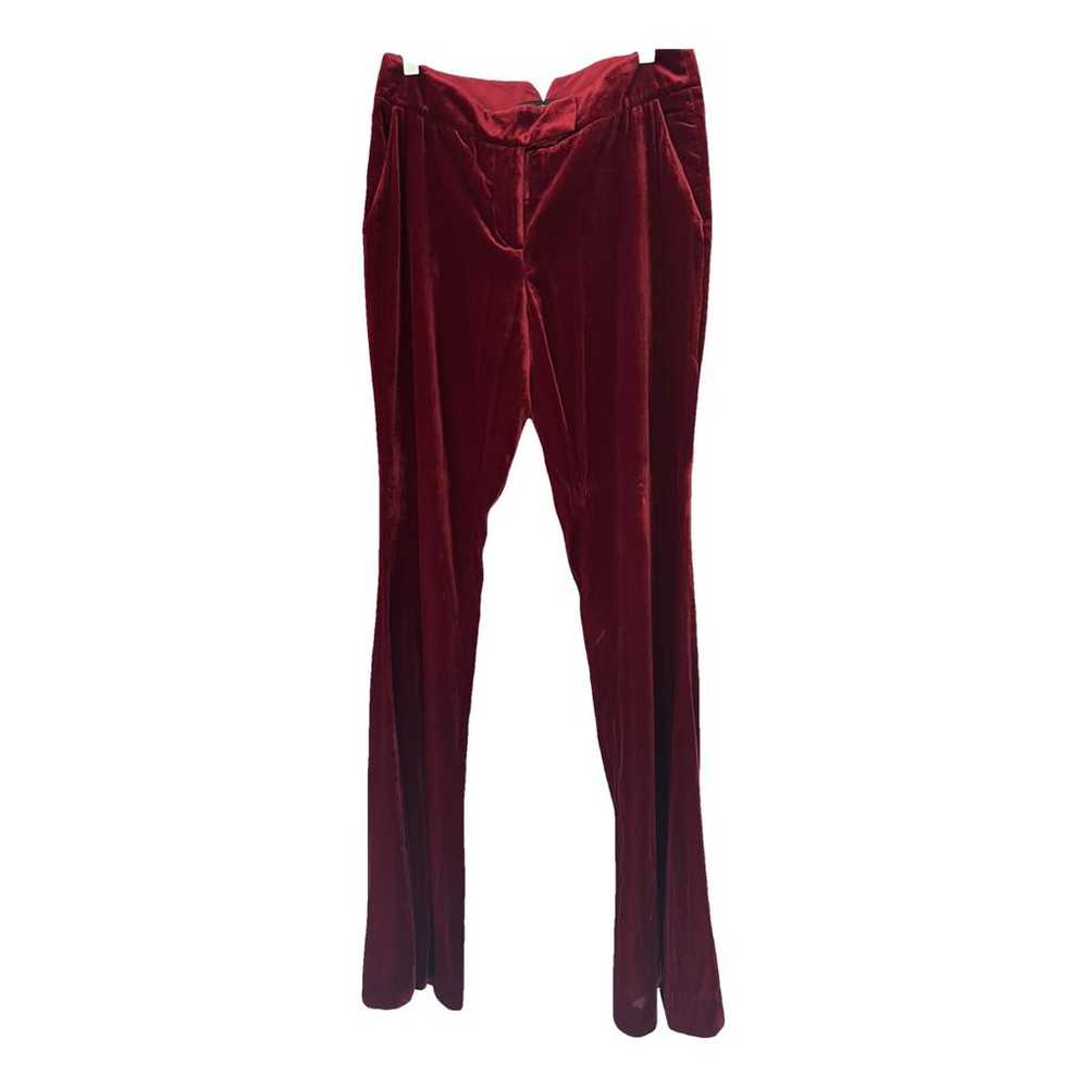 Rachel Zoe Velvet straight pants - image 1