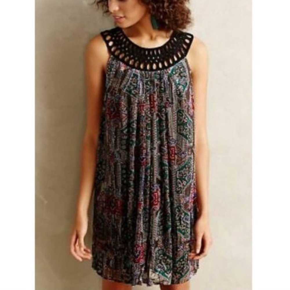 Anthropologie Silk mini dress - image 6