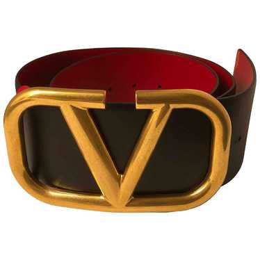 Valentino Garavani VLogo leather belt