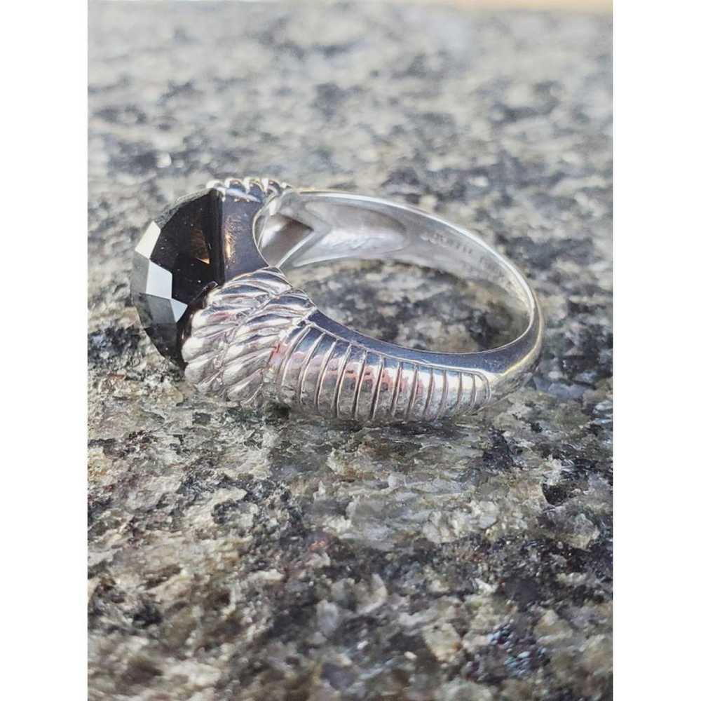 Judith Ripka Silver ring - image 2