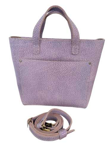 Portland Leather Lilac Mini Zippered Crossbody Ba… - image 1