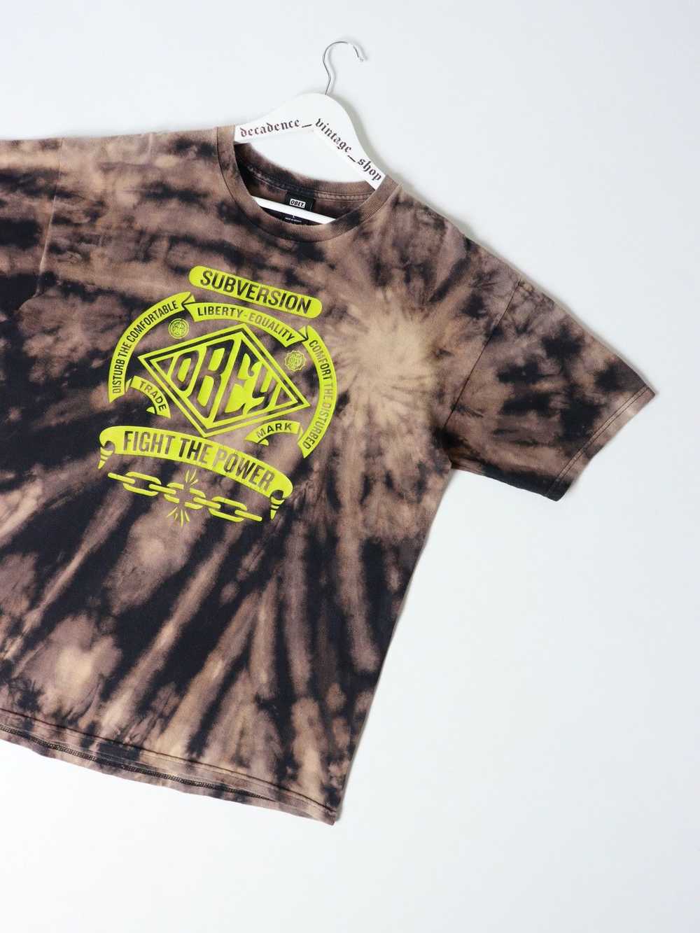 Custom × Obey × Vintage Custom 1of1 Bleached Tie-… - image 3