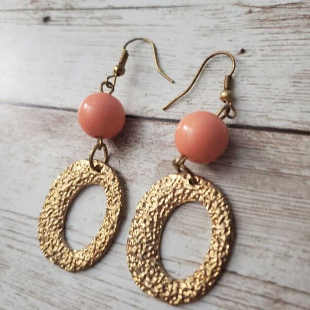 Other Vintage Earrings for Pierced Ears - Gold To… - image 2