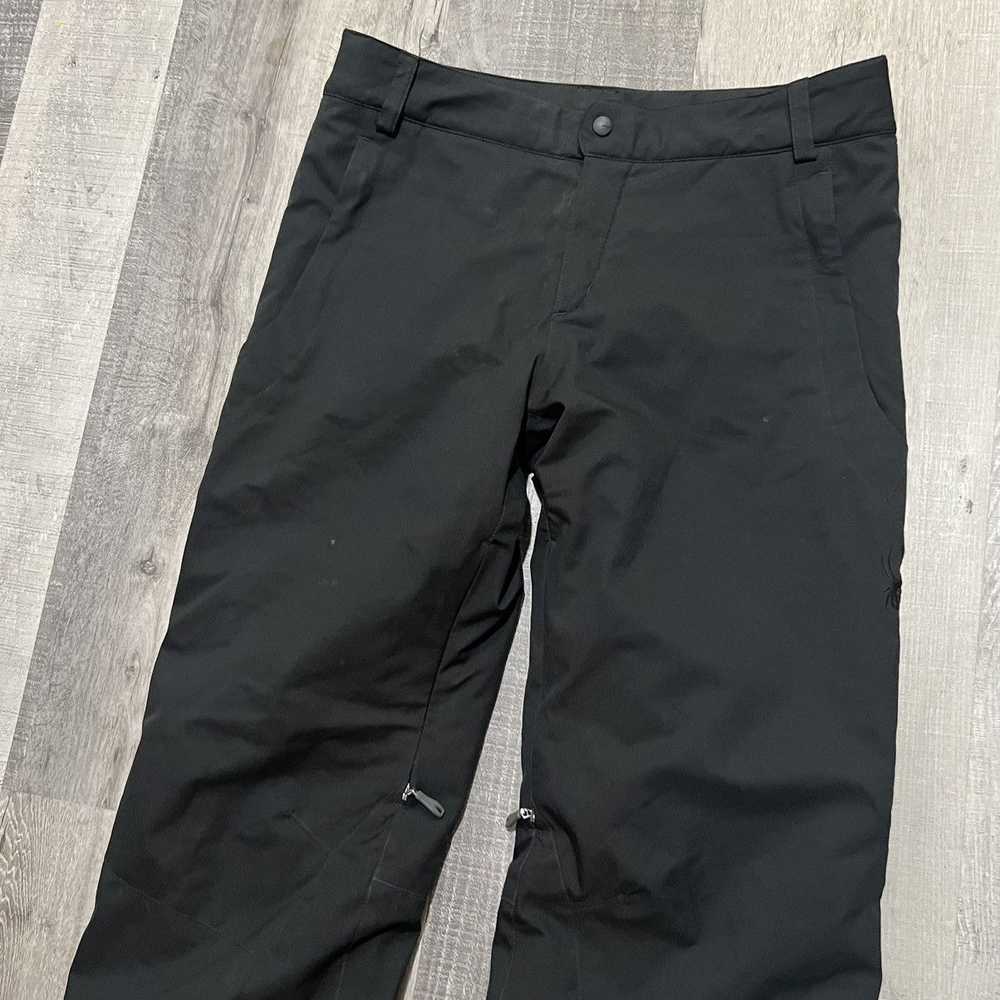 Ski × Spyder Spyder Ski Pants Solid Black XtL Win… - image 3