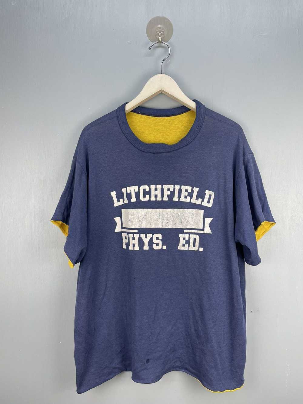 Vintage Vintage 80s Litchfield Reversible t shirt - image 1