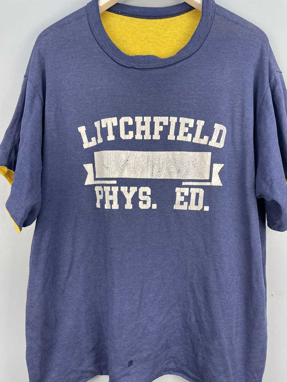 Vintage Vintage 80s Litchfield Reversible t shirt - image 3