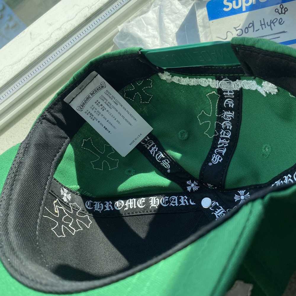 Chrome Hearts Chrome Hearts Green Patch Hat RARE - image 9