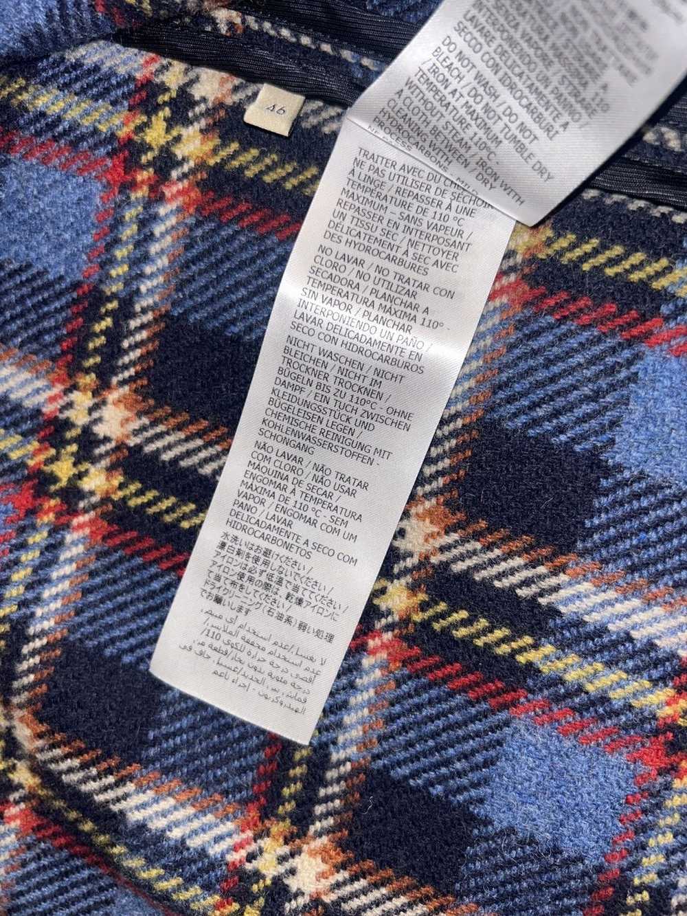 Gucci GUCCI Tiger Patch Checked Shirt Jacket - image 8