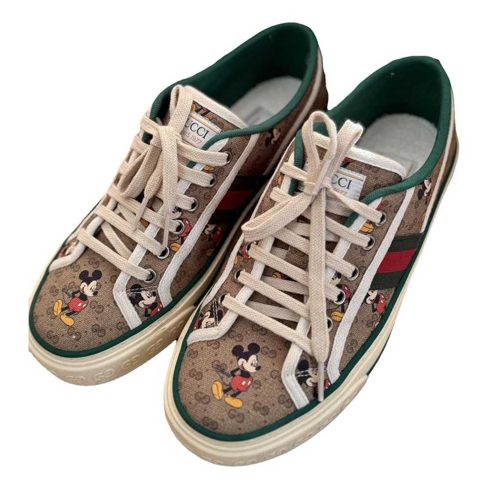 Disney x Gucci Cloth low trainers - image 1