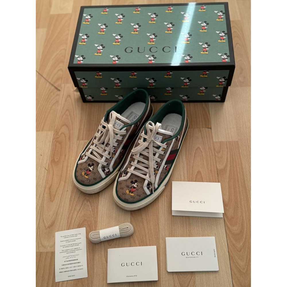 Disney x Gucci Cloth low trainers - image 2