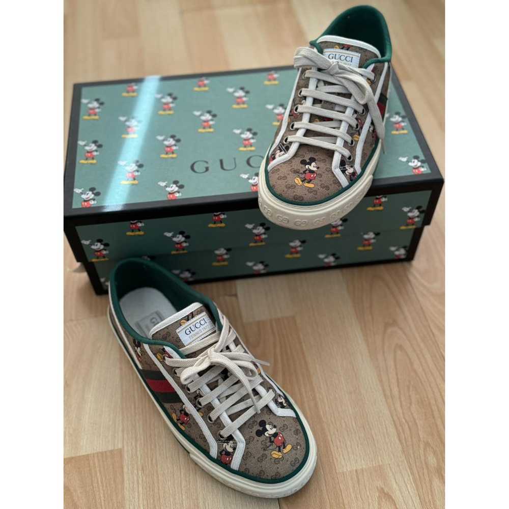 Disney x Gucci Cloth low trainers - image 3