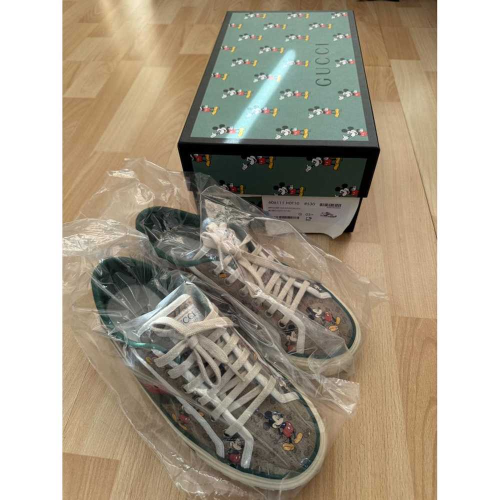 Disney x Gucci Cloth low trainers - image 5