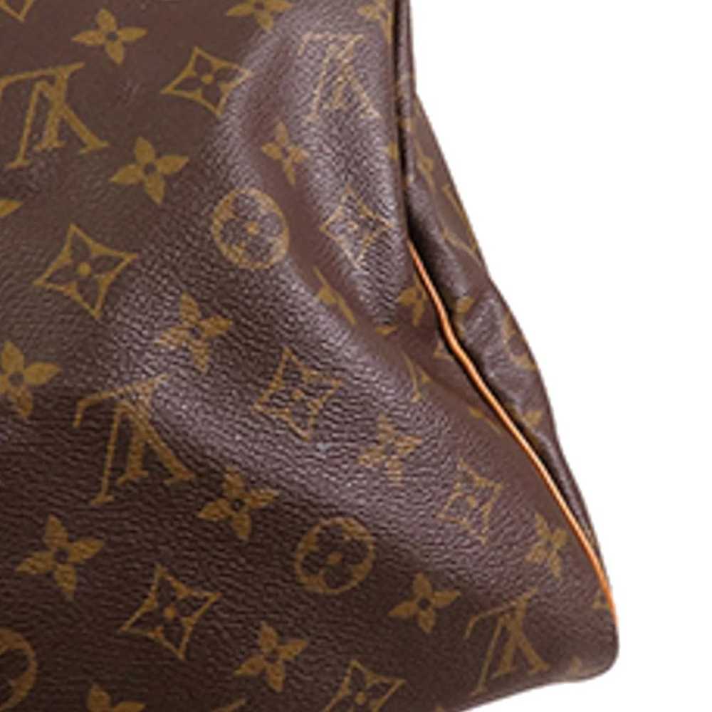 Louis Vuitton Keepall leather travel bag - image 10