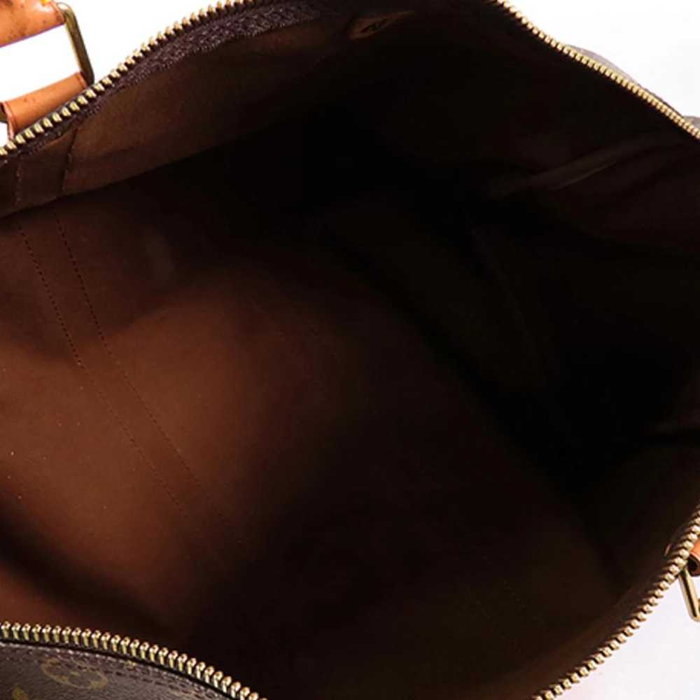 Louis Vuitton Keepall leather travel bag - image 4