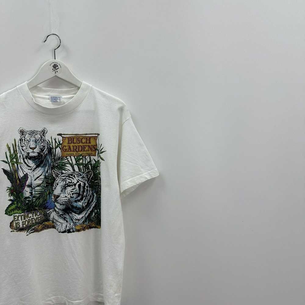 Animal Tee × Streetwear × Vintage Vintage 90s Bus… - image 2