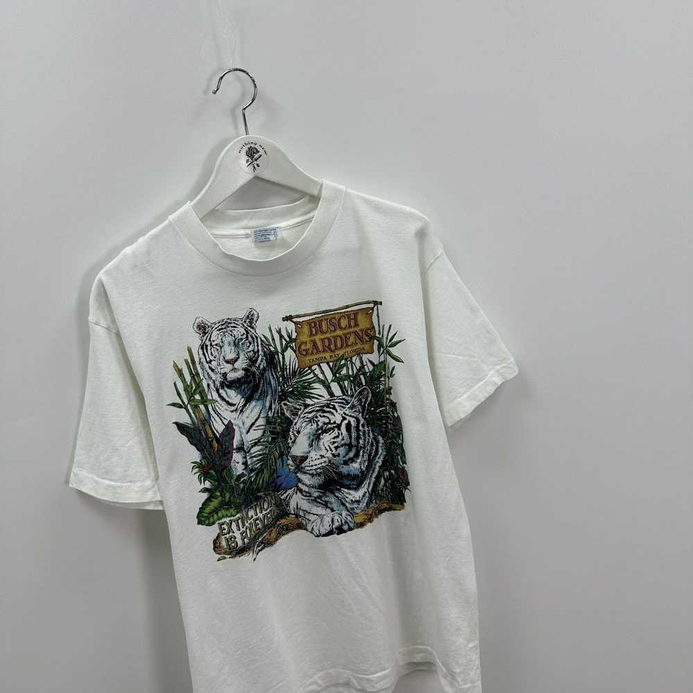 Animal Tee × Streetwear × Vintage Vintage 90s Bus… - image 3