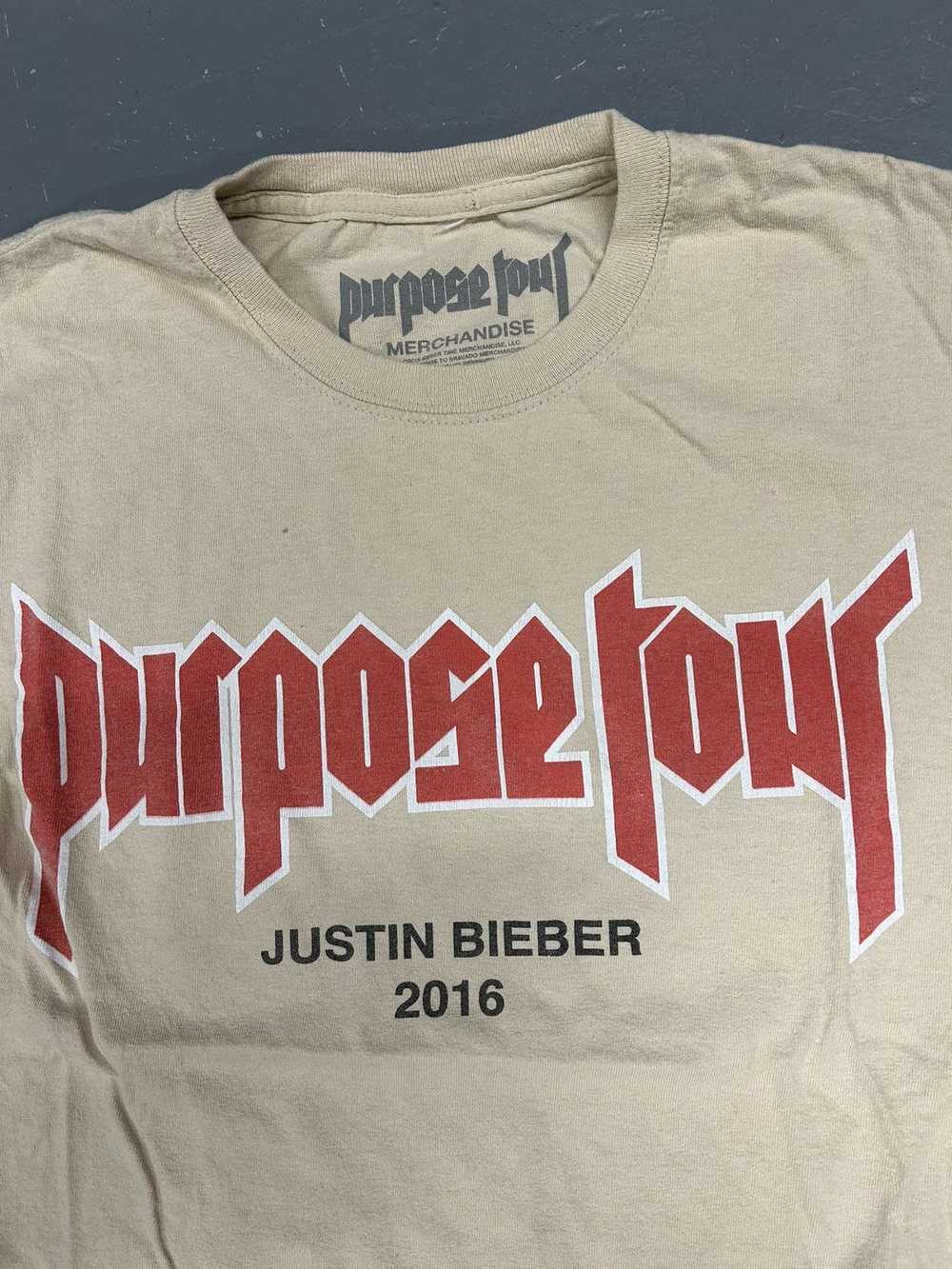 Band Tees × Justin Bieber × Vintage Crazy Y2K Ess… - image 2