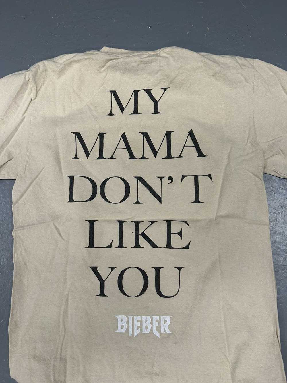 Band Tees × Justin Bieber × Vintage Crazy Y2K Ess… - image 3