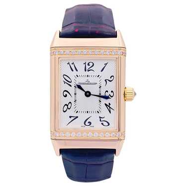 Jaeger-Lecoultre Reverso Duetto pink gold watch