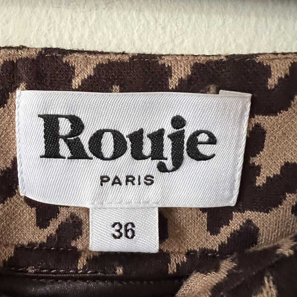 Rouje ROUJE PARIS Gerald brown houndstooth pants … - image 2