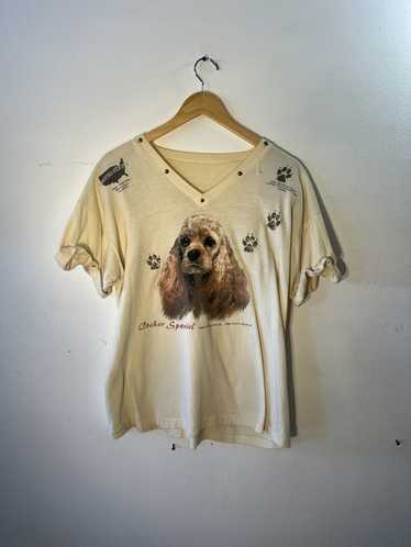 Other × Vintage Vintage Cocker Spaniel Dog T Shirt