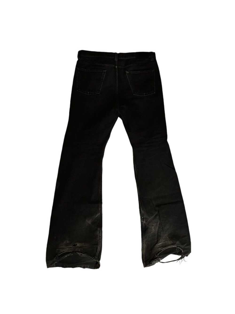 Balenciaga balenciaga fw22 lost tape flared denim - image 2