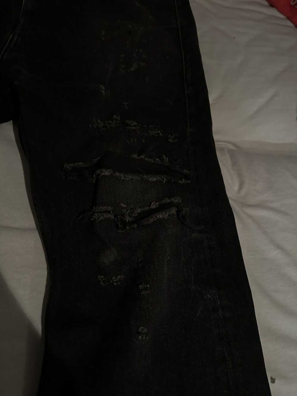 Balenciaga balenciaga fw22 lost tape flared denim - image 4