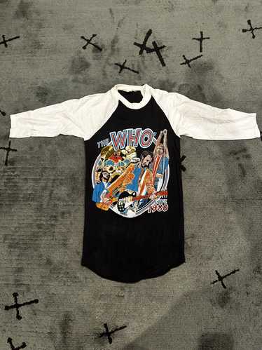 Band Tees × Vintage RARE Vintage 1980 The Who Trib