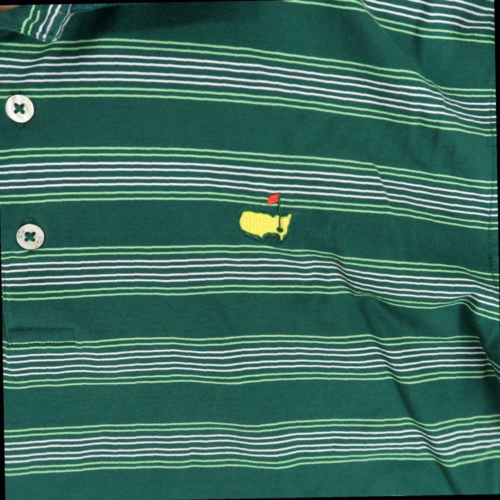 Vintage Green Stripe Pima Cotton Masters Collecti… - image 3