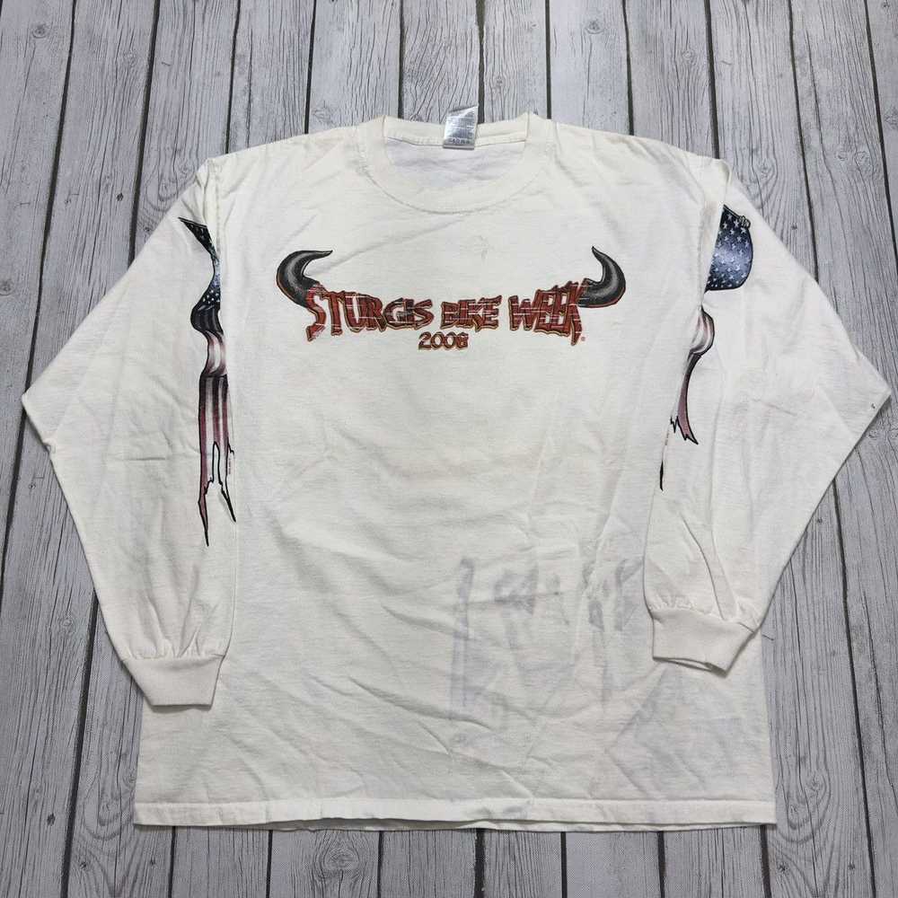 Delta Sturgis Bike Week 2008 long sleeve tee - image 2