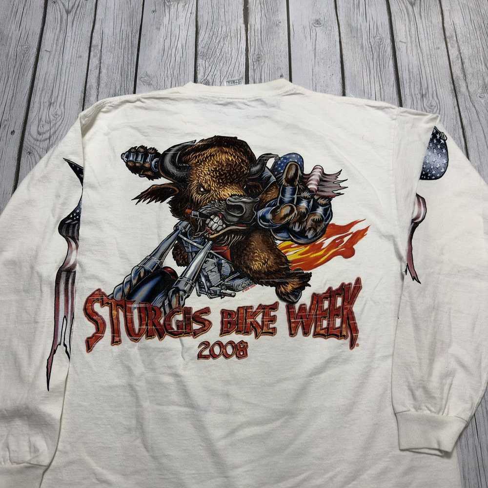 Delta Sturgis Bike Week 2008 long sleeve tee - image 3