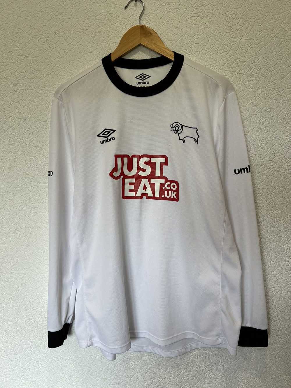 Soccer Jersey × Umbro Umbro Derby County Longslee… - image 1