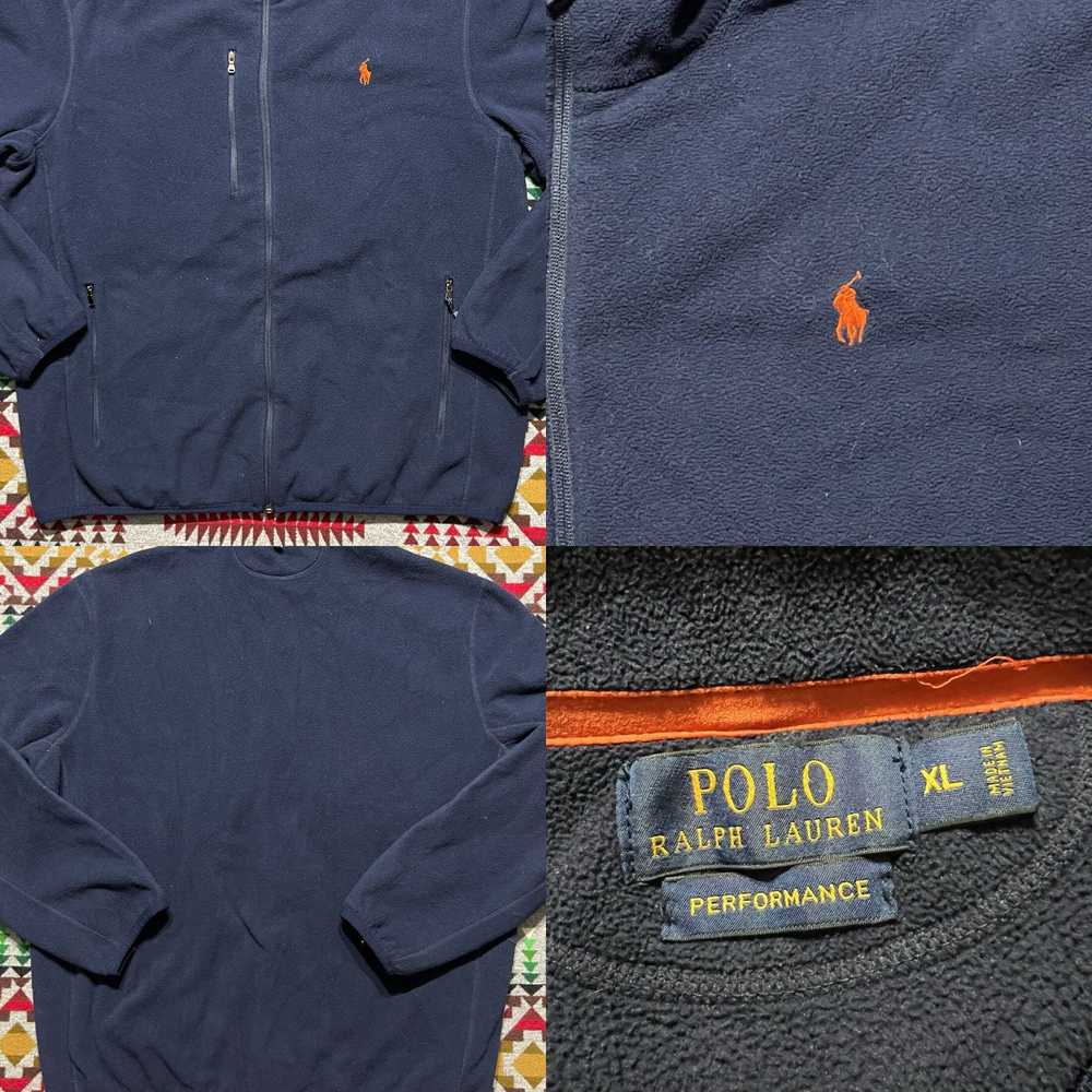 Polo Ralph Lauren Pony Blue Full Zip Mens Polo Ra… - image 8