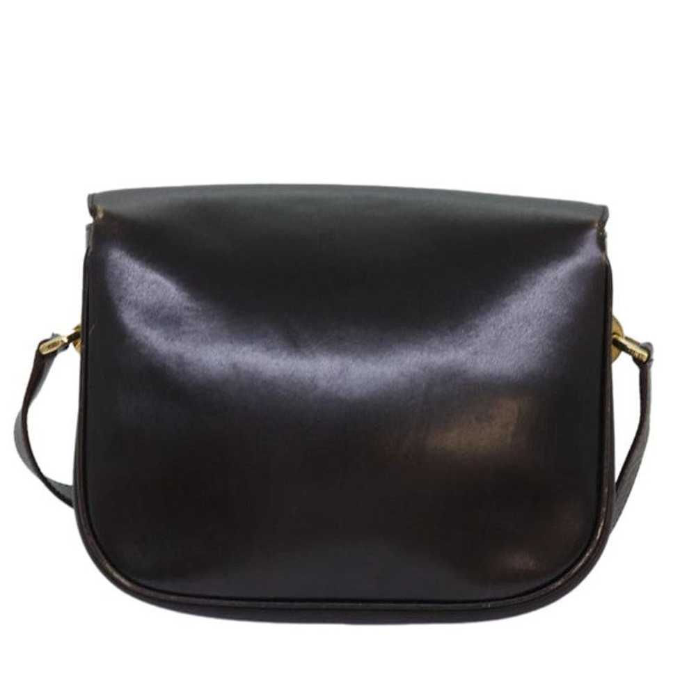 Celine CELINE Shoulder Bag Leather Brown - image 3