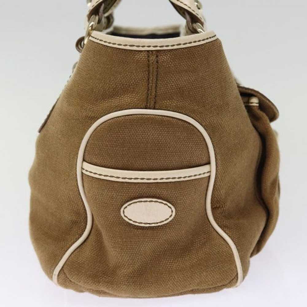 Celine CELINE Hand Bag Canvas Brown - image 3