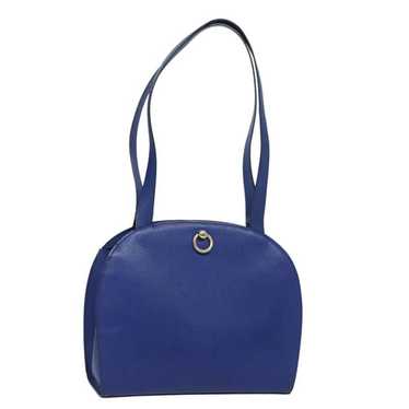 Celine CELINE Shoulder Bag Leather Blue - image 1