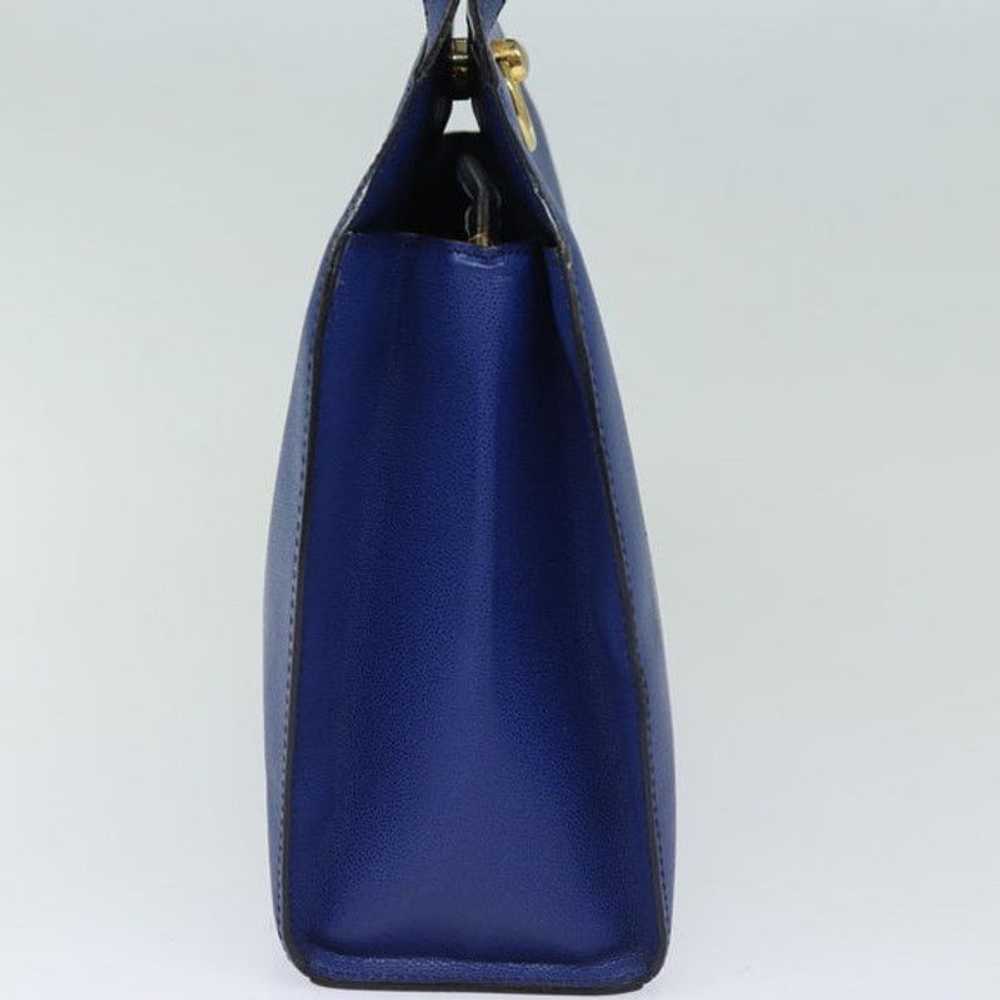 Celine CELINE Shoulder Bag Leather Blue - image 3