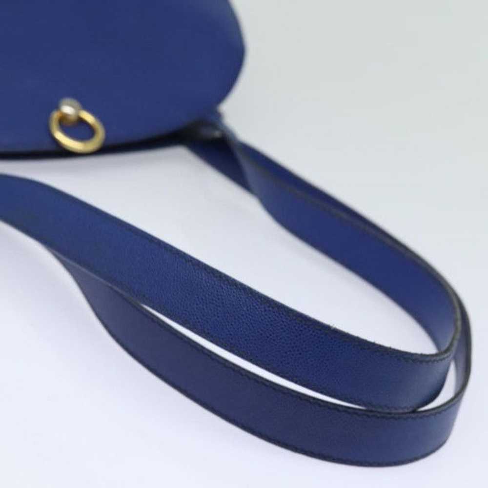 Celine CELINE Shoulder Bag Leather Blue - image 7