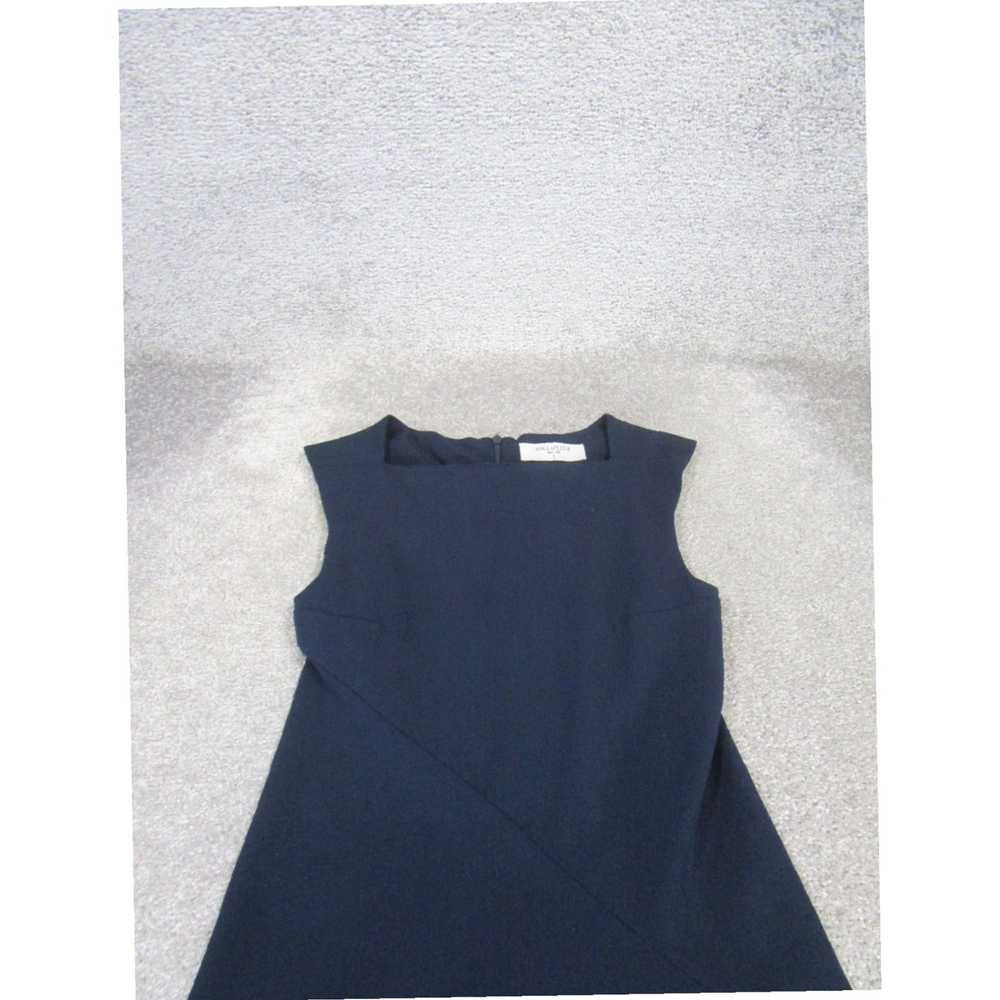 Vintage Navy Blue Womens Shift Dress by Mm Lafleu… - image 2