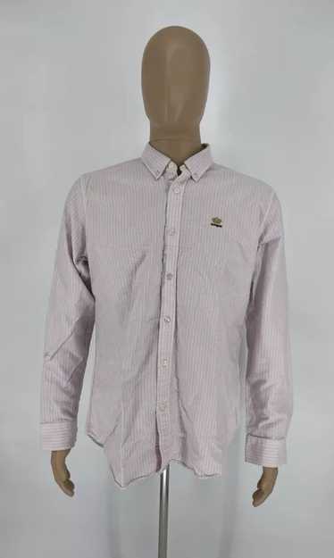 Supreme Supreme Button Up Shirt Striped Pink White