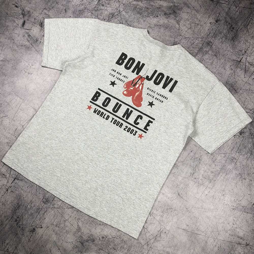 Bon Jovi × Tour Tee × Vintage Vintage 00s Bon Jov… - image 11